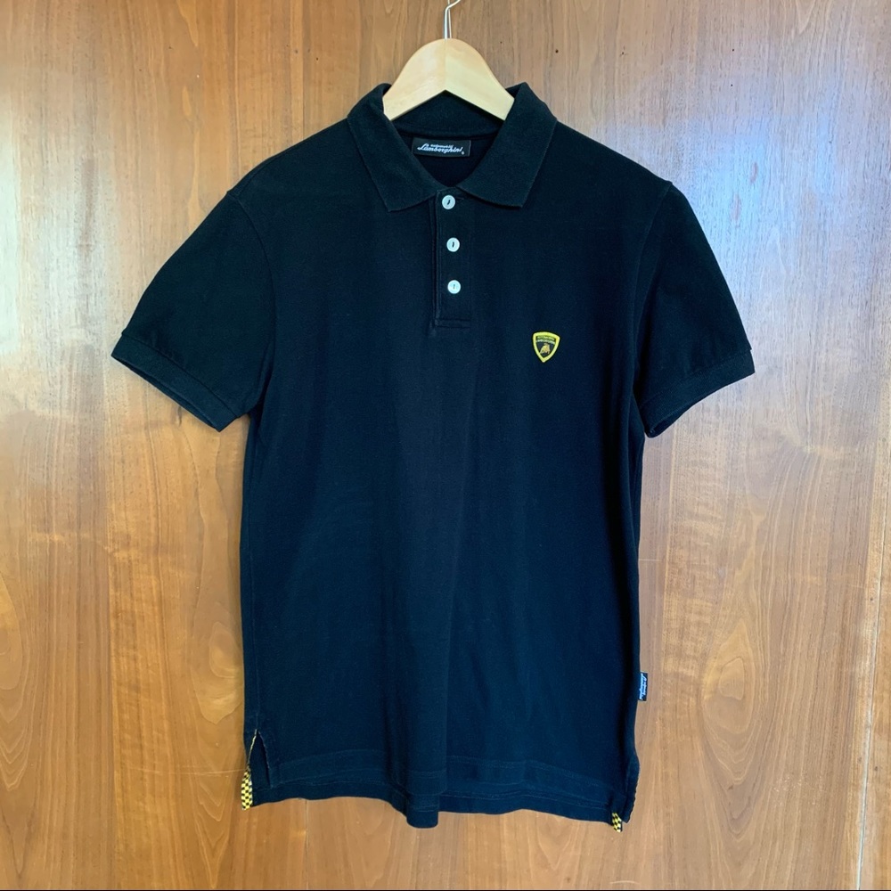 Authentic Lamborghini Polo- Black